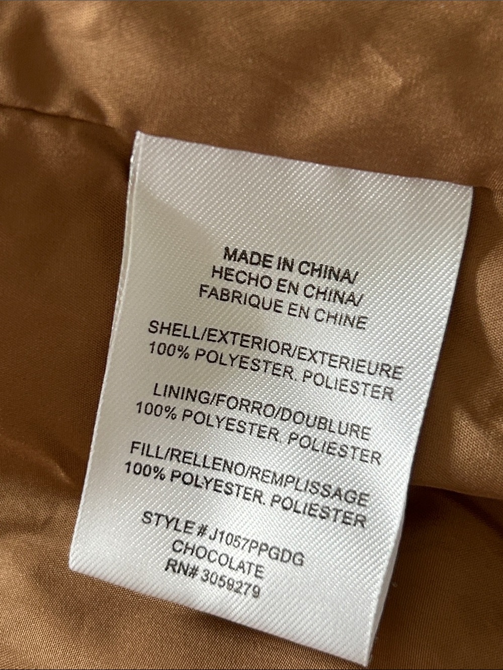 Thread & Supply Issy Puffer Vest Sz M w MEASUREMENTS Cropped Style Caramel Colot - Picture 10 of 12
